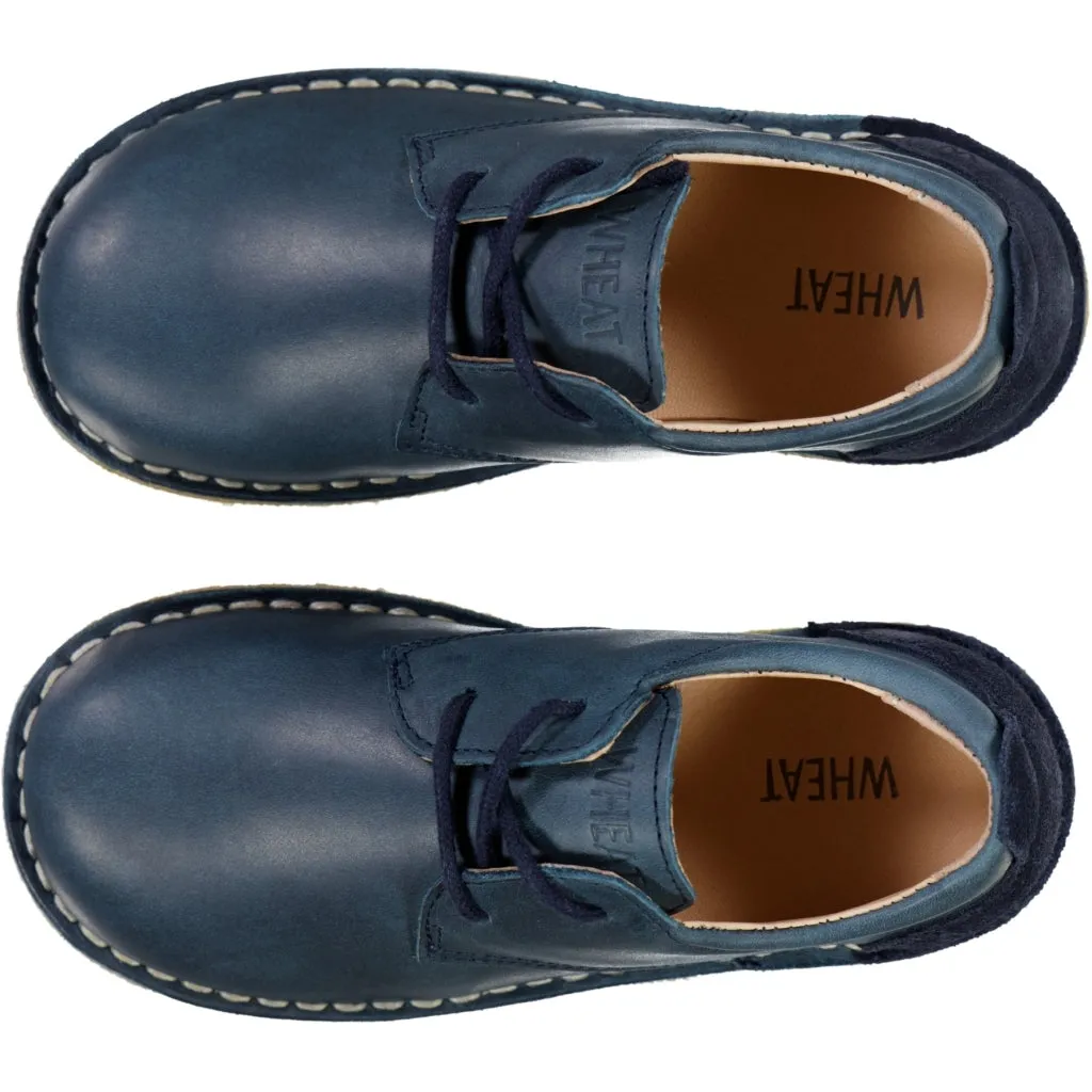 Kelley lace - navy Wheat