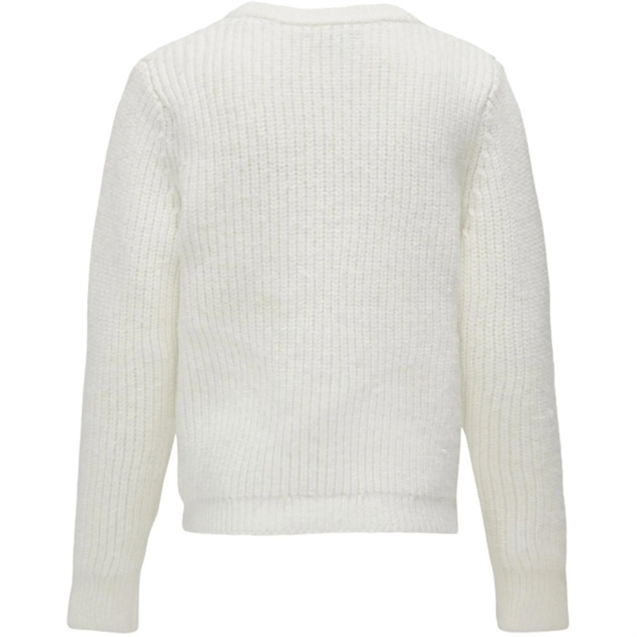 Kids ONLY Cloud Dancer Vira Life Flower Knit Blouse