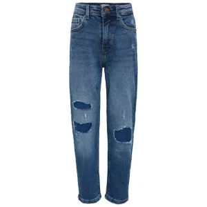 Kids ONLY Medium Blue Denim Calla Mom Fit Jeans
