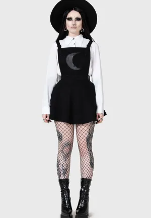 Killstar x Kihilist - Luna Orb Pinafore Black - Dress