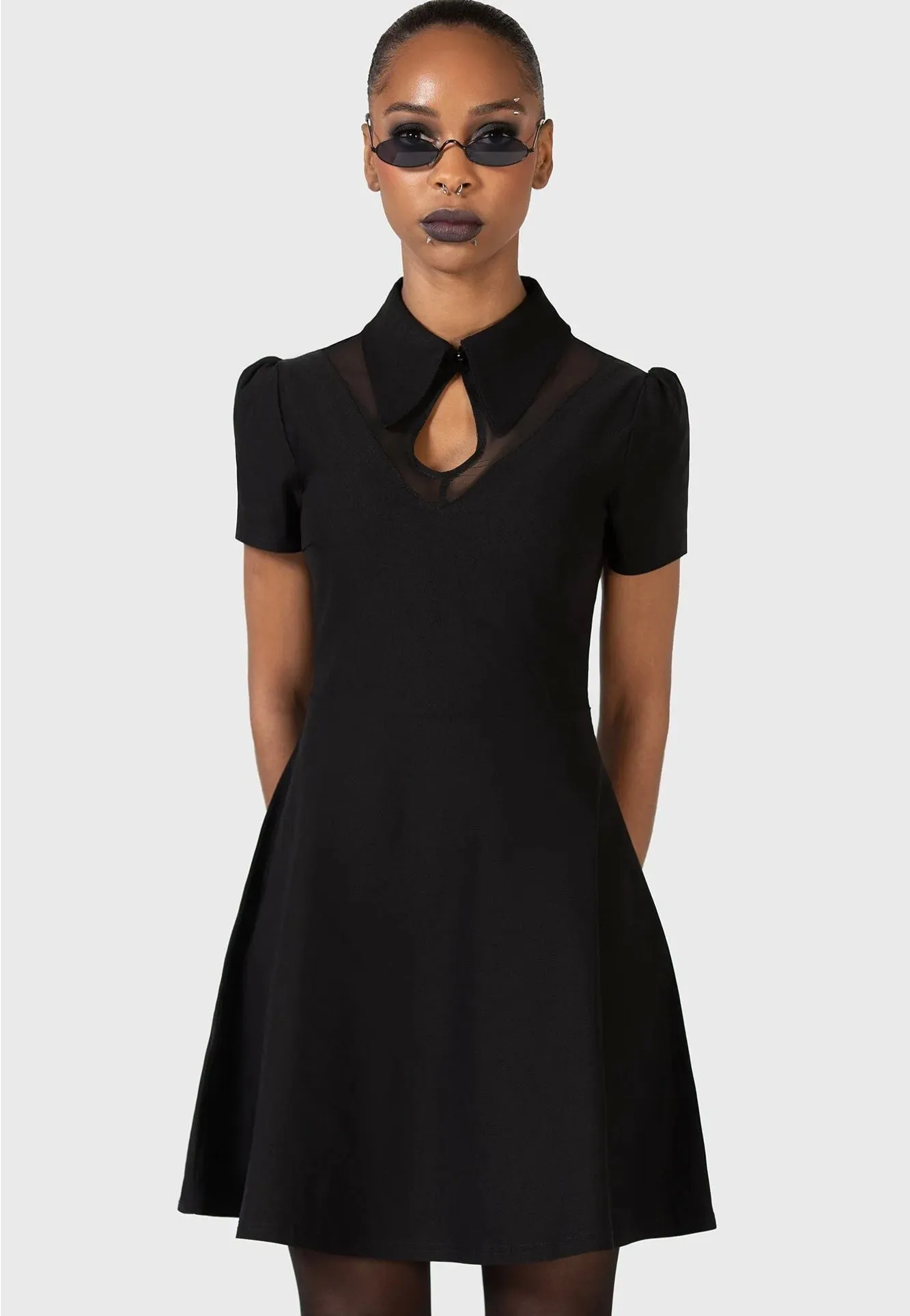 Killstar x Kihilist - Wept Inside Mini Black - Dress