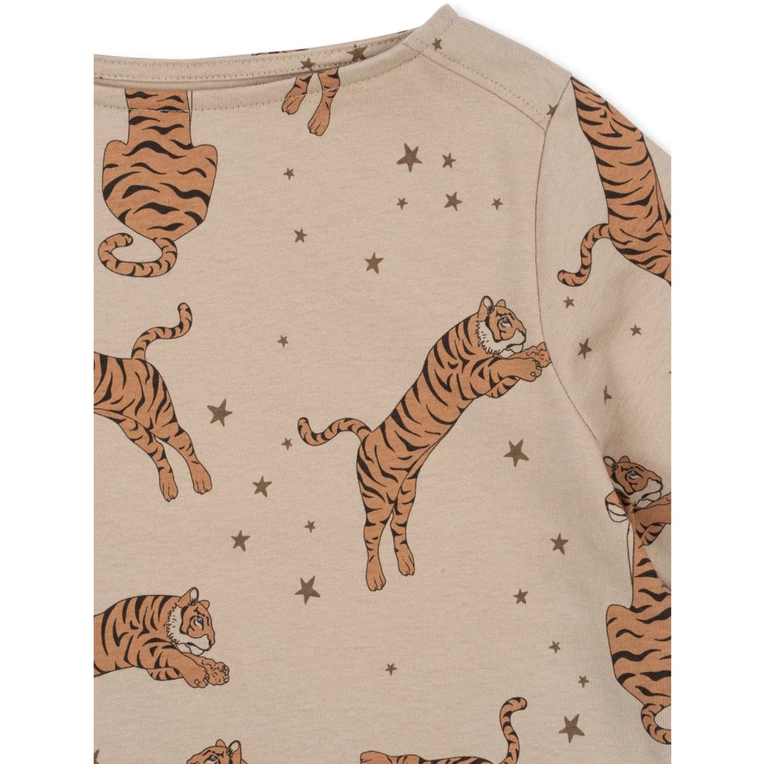Konges Sljd Tiger Drey Ls Tee Gots