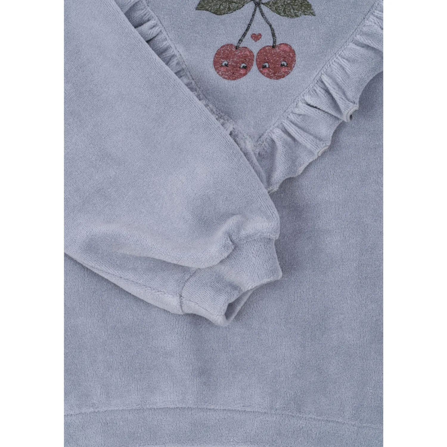 Konges Sljd Tradewinds Wally Frill Sweat Shirt Gots