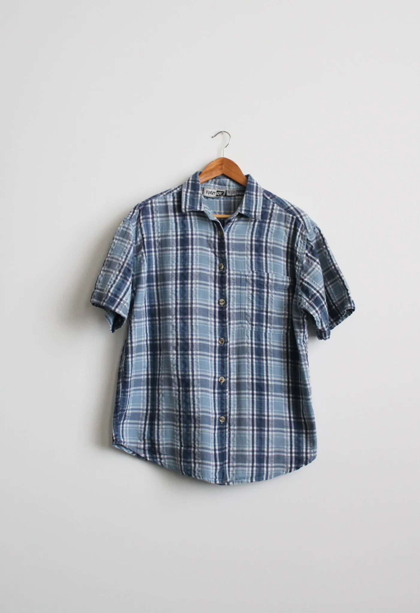 lake michigan plaid button up 1919 Vintage