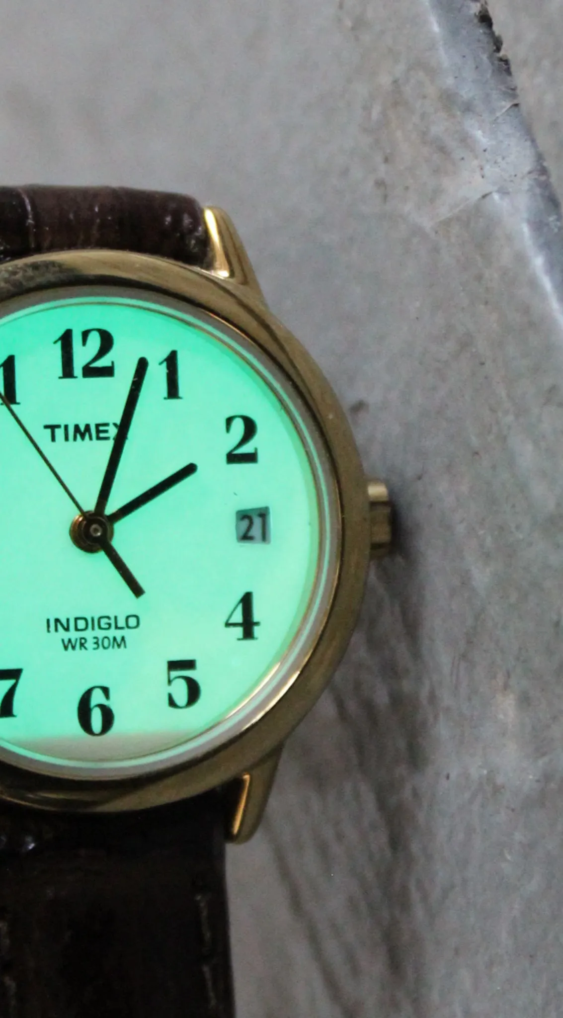leather band vintage watch 1919 Vintage