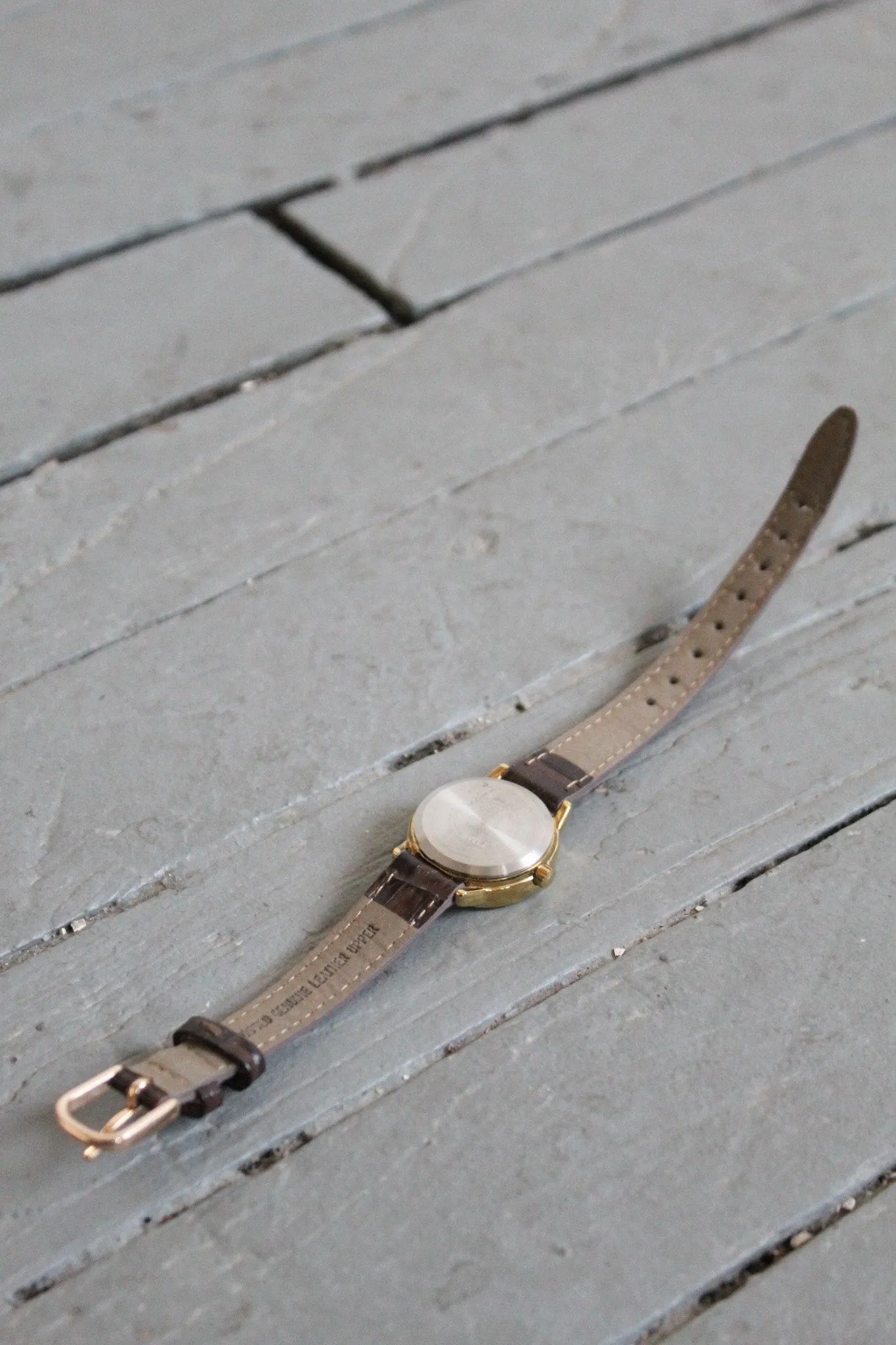 leather band vintage watch 1919 Vintage