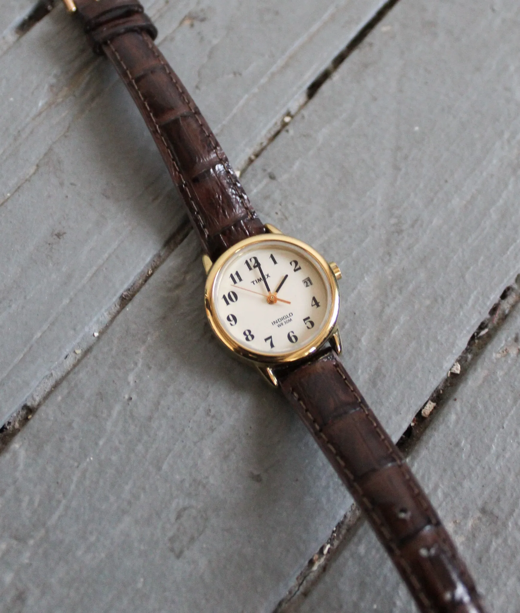 leather band vintage watch 1919 Vintage