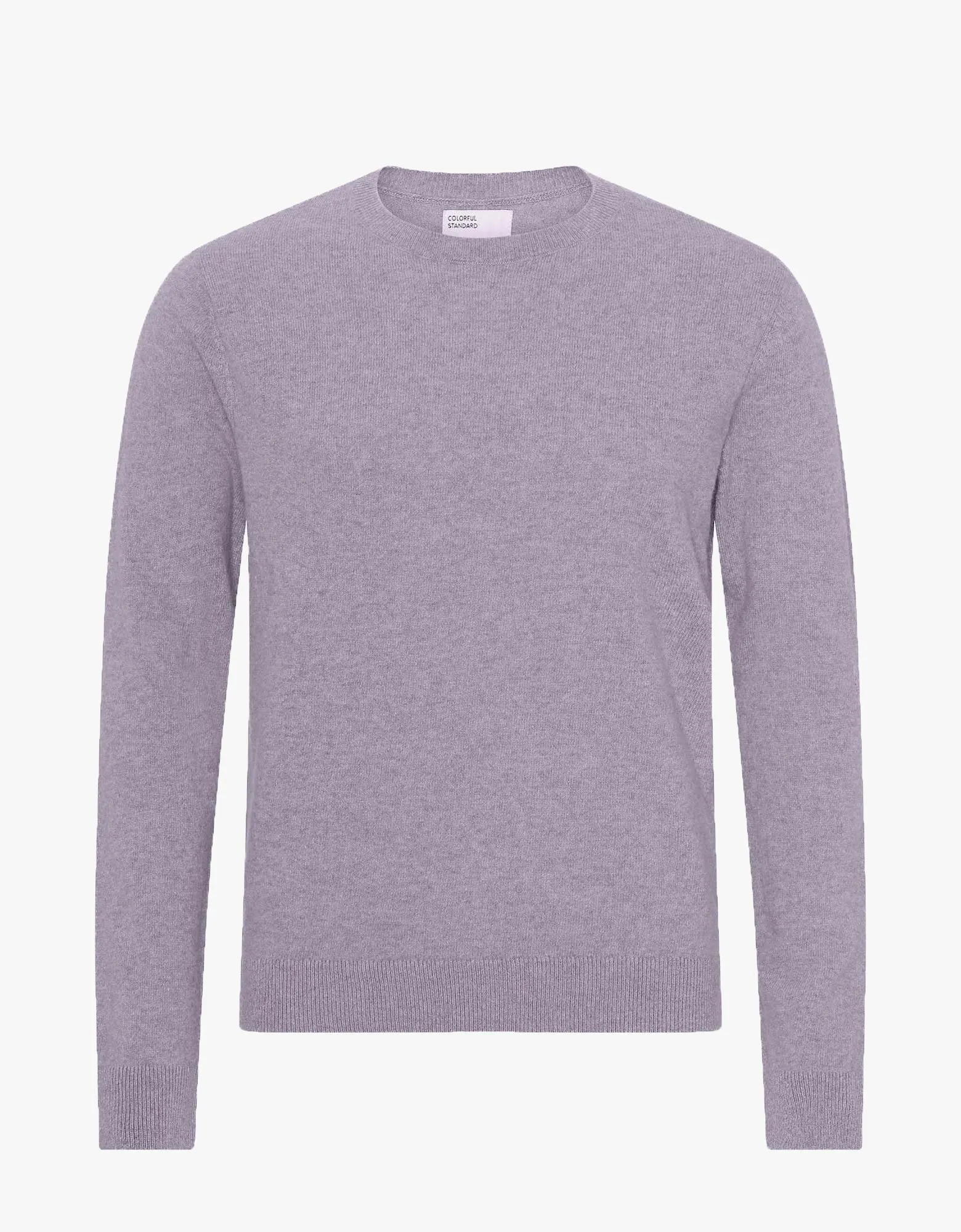 Light Merino Wool Crew - Purple Haze