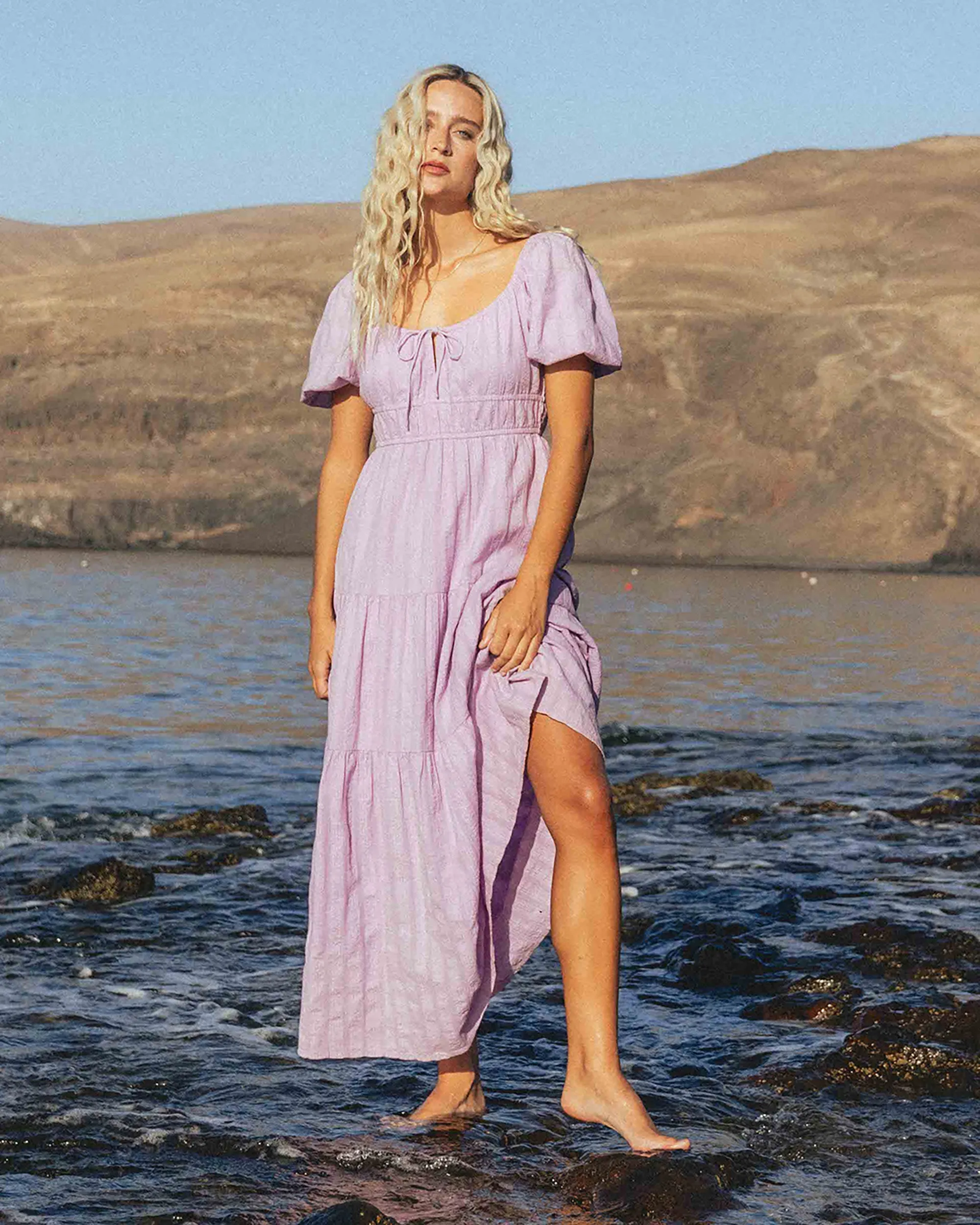 Lilac Lover Dress - Peaceful Lilac Billabong