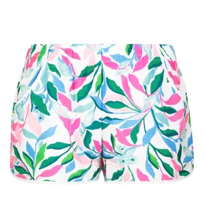 Lilly Pulitzer UPF 50  Luxletic 4" Backcourt Short - Resort White Holding Court