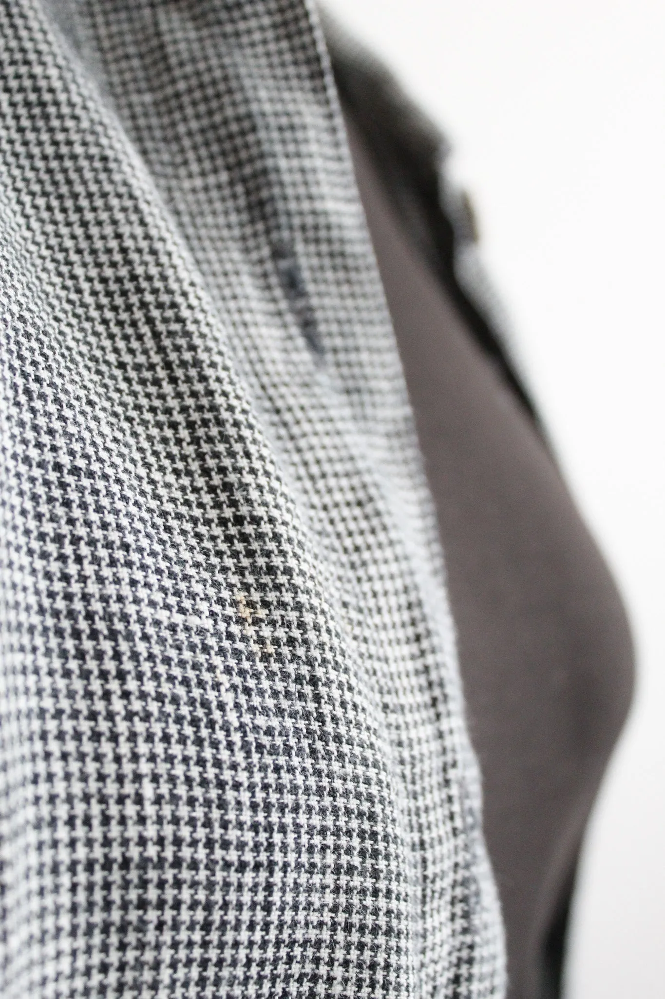 linen gingham dress set 1919 Vintage