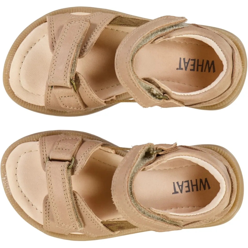 Macey open toe - cartouche brown Wheat