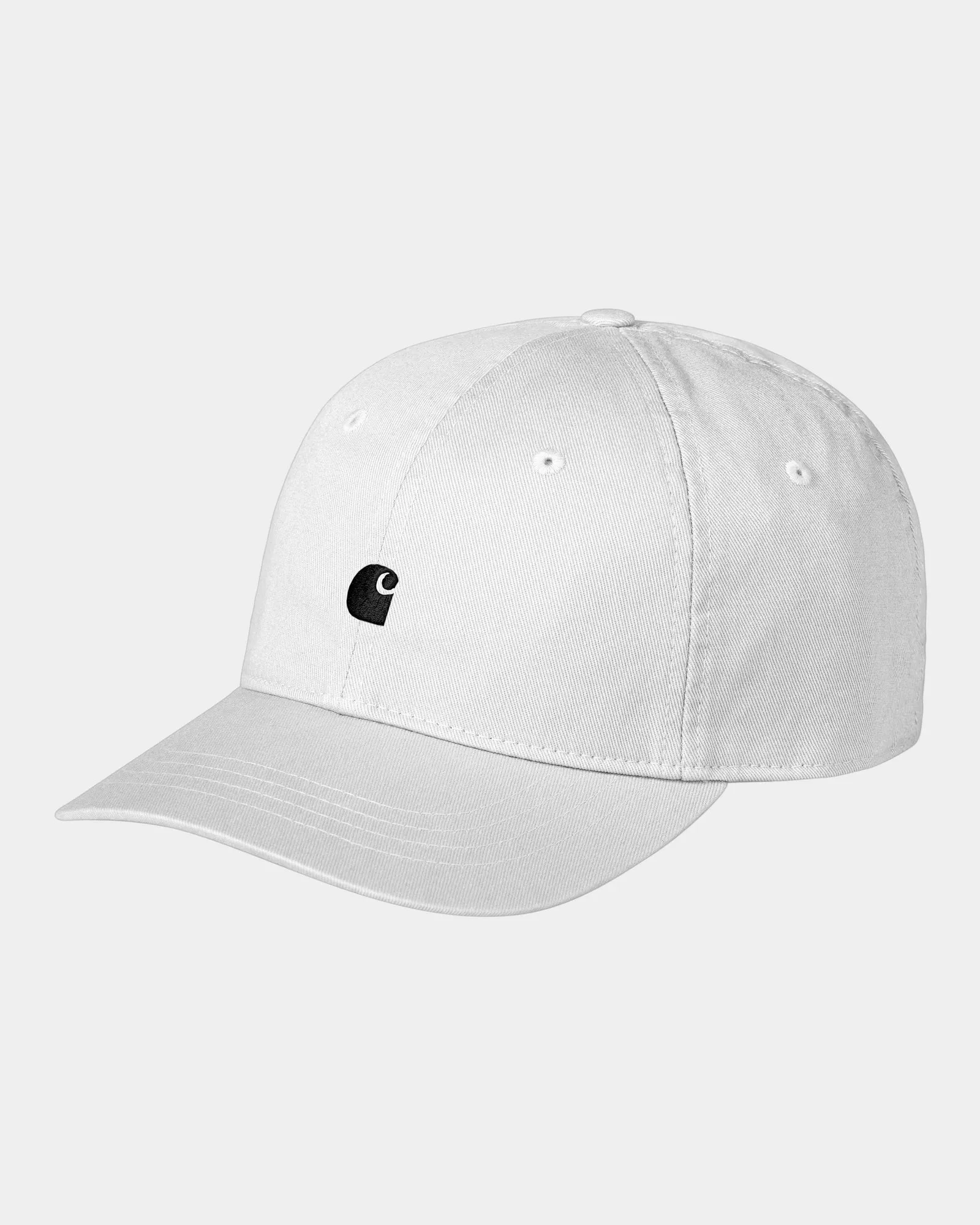 Madison Logo Cap | White / Black Carhartt WIP