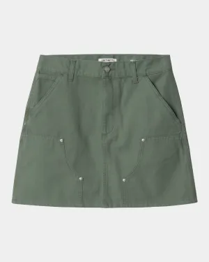 Maeve Double Knee Skirt | Park (stone washed) Carhartt WIP