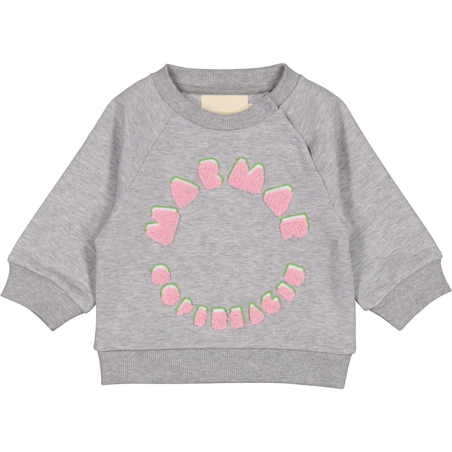 MarMar Double Jersey Pink Logo Theos B Sweatshirt