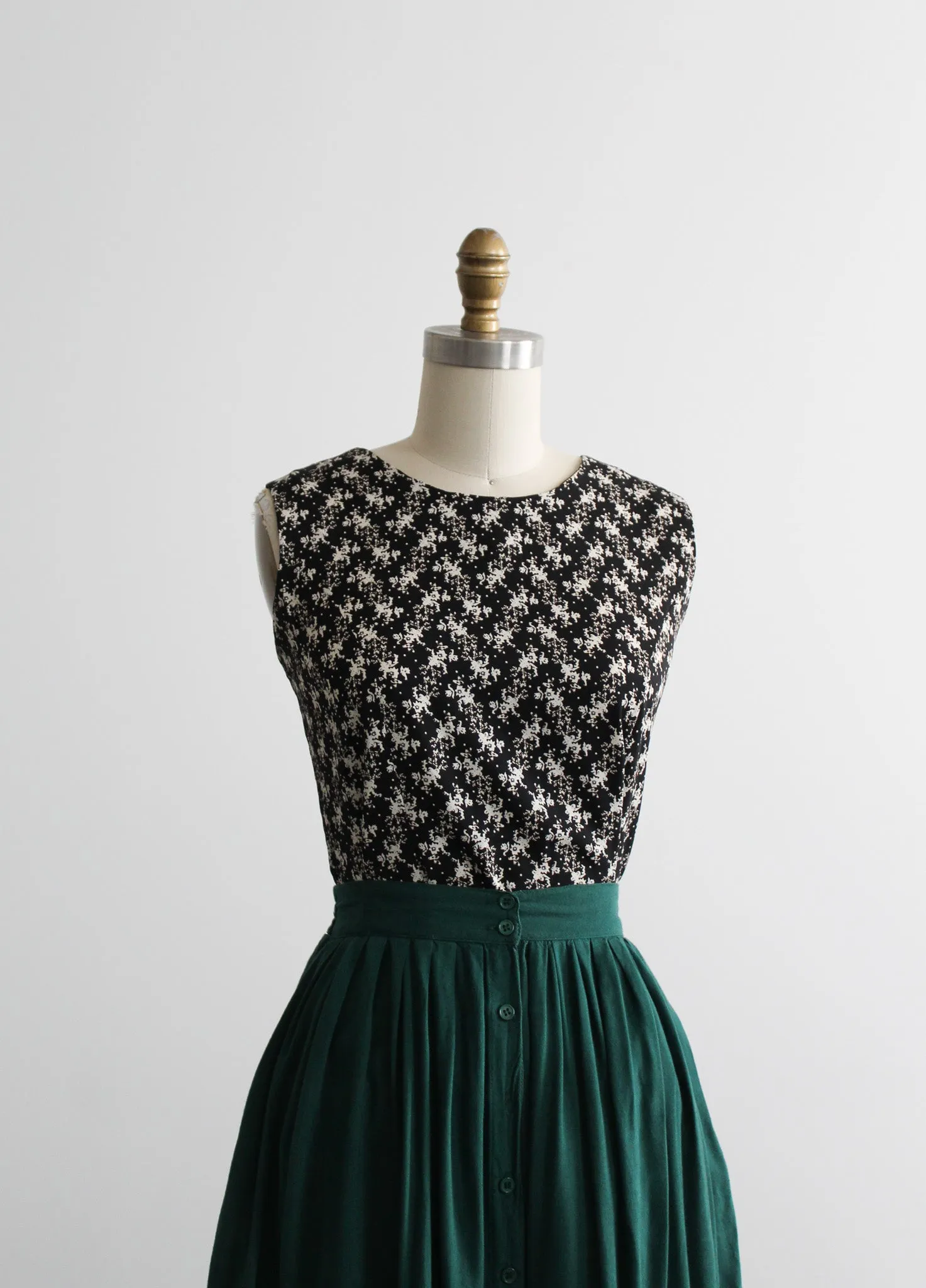 marshlight botanical blouse 1919 Vintage