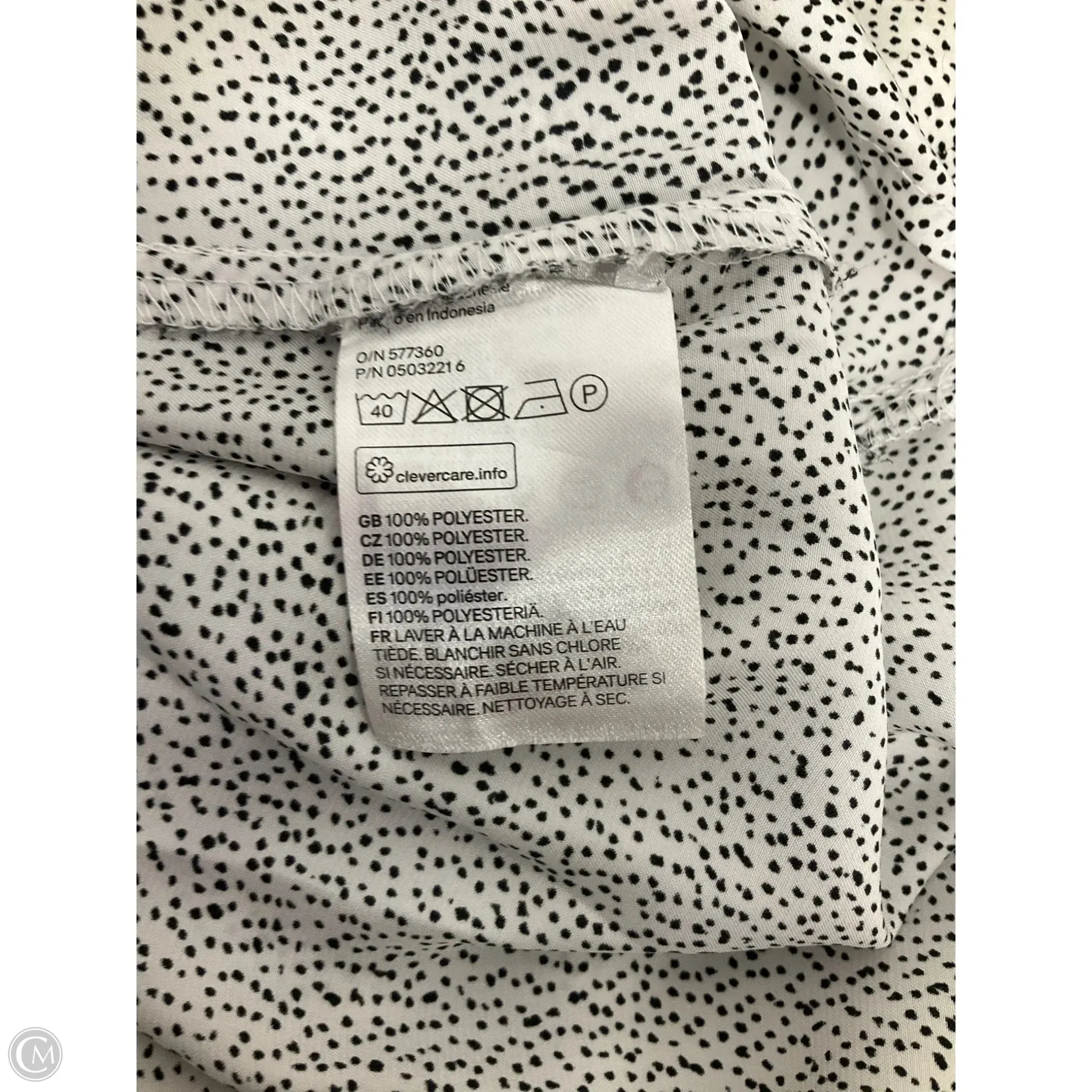 Maternity Top Short Sleeve By H&m Mama, Size: M
