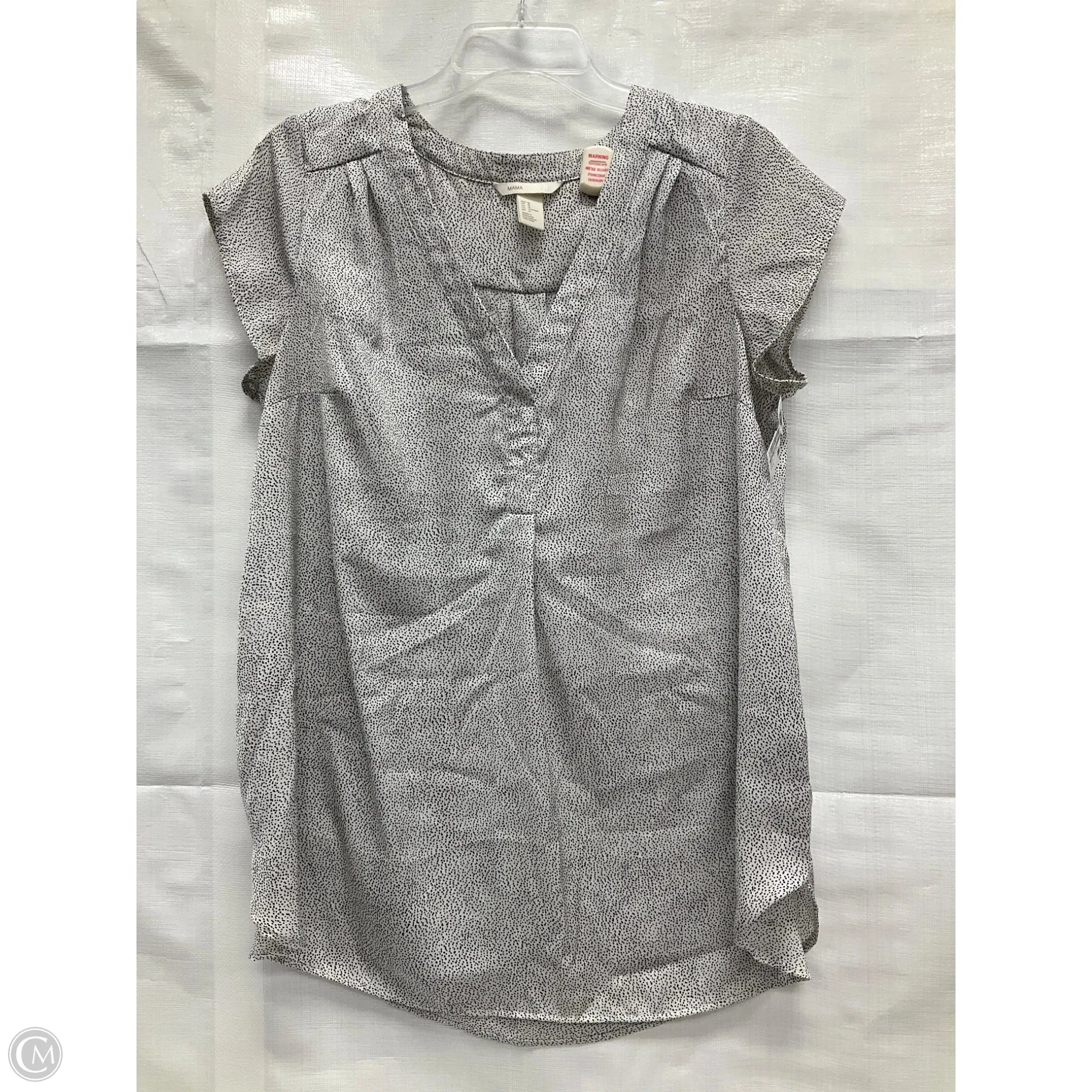Maternity Top Short Sleeve By H&m Mama, Size: M