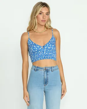 May Knit Tank - True Blue Billabong