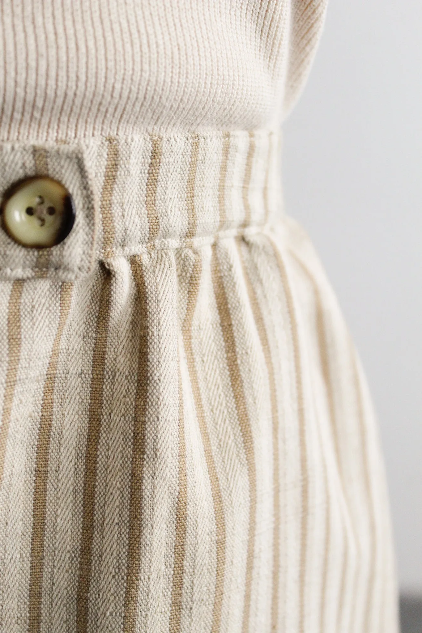 may market striped skirt 1919 Vintage