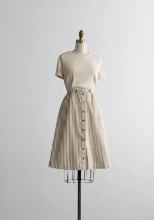 may market striped skirt 1919 Vintage
