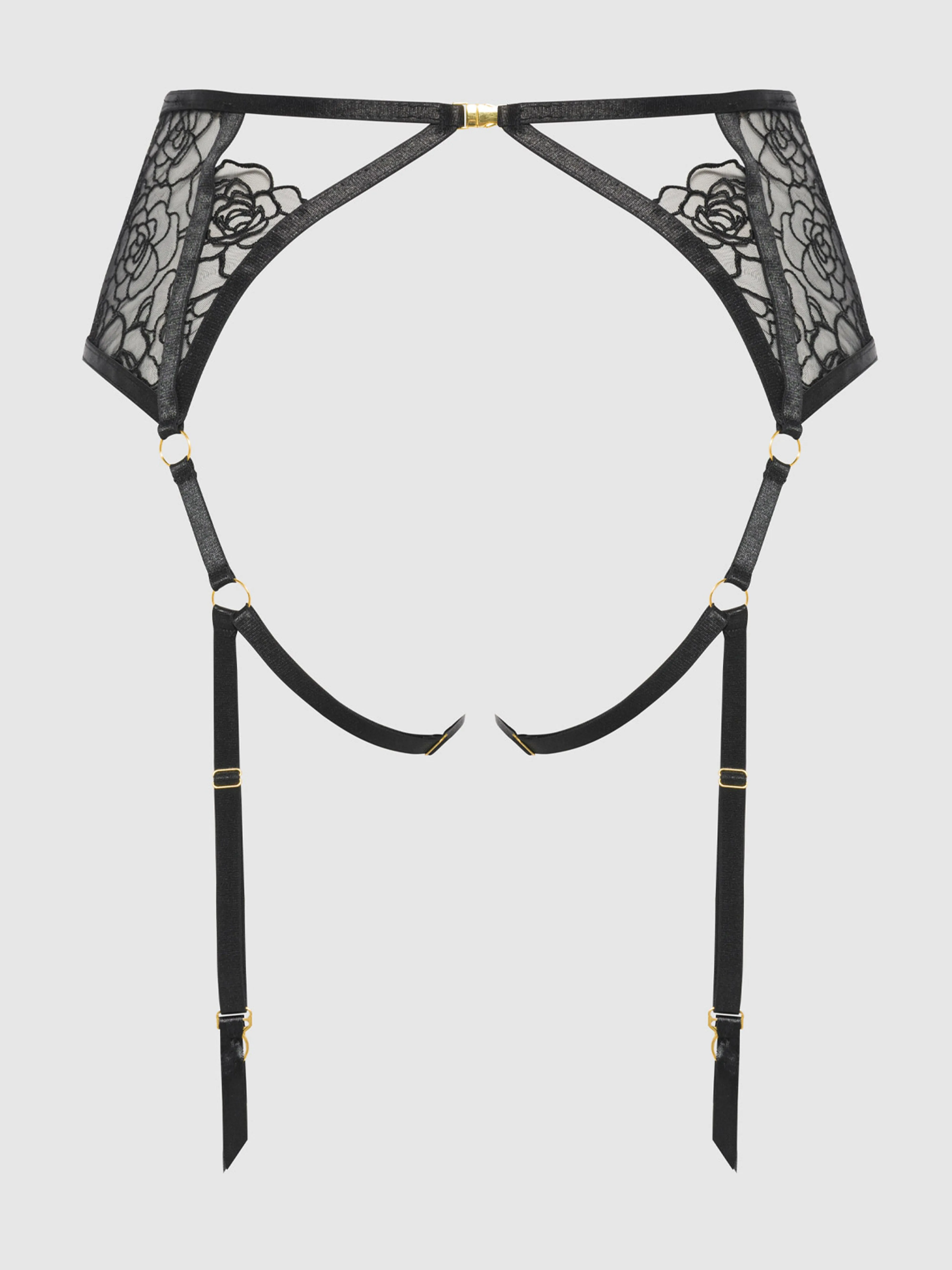 Melrose Embroidered Garter by Frederick's of Hollywood