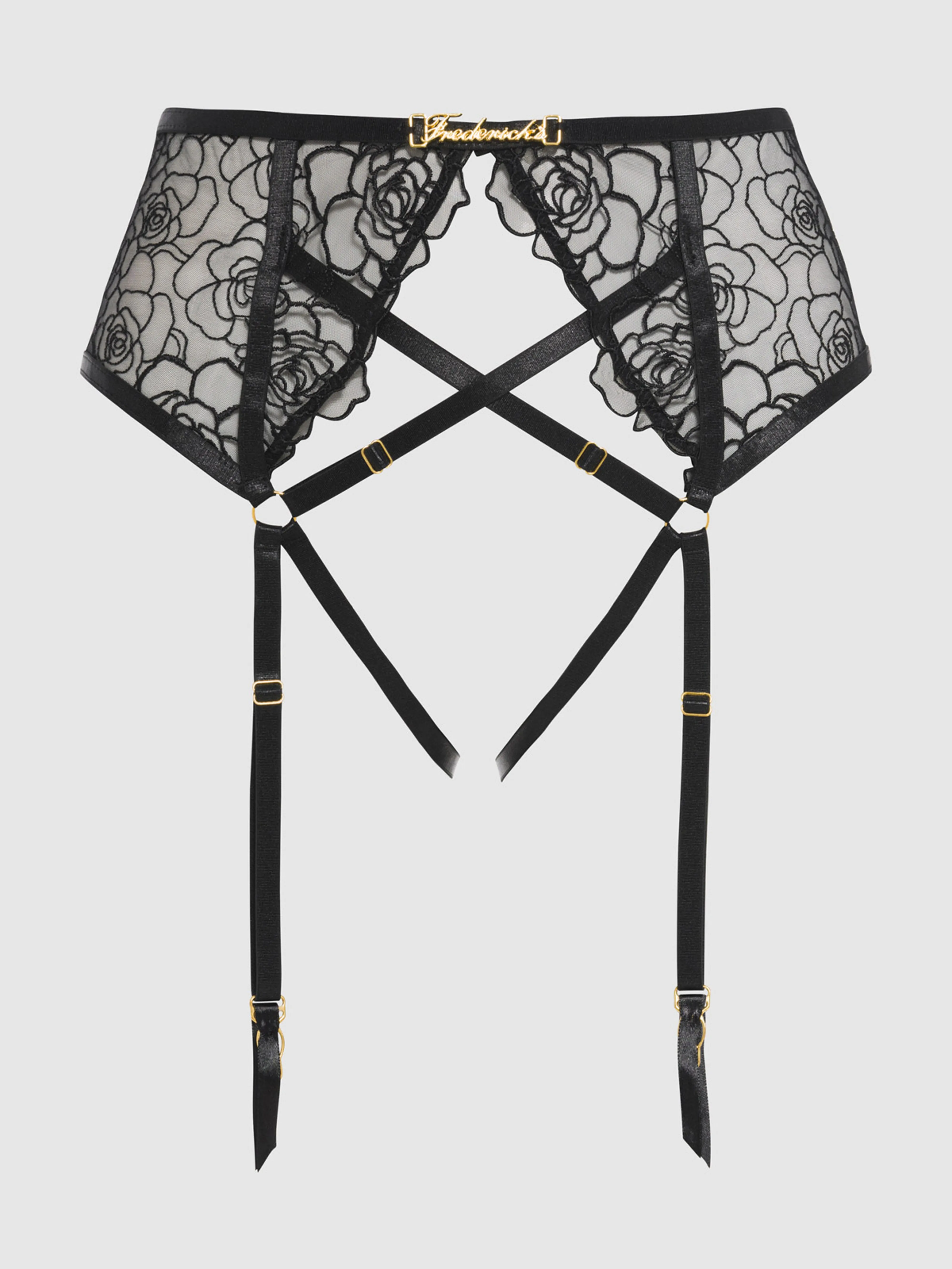 Melrose Embroidered Garter by Frederick's of Hollywood