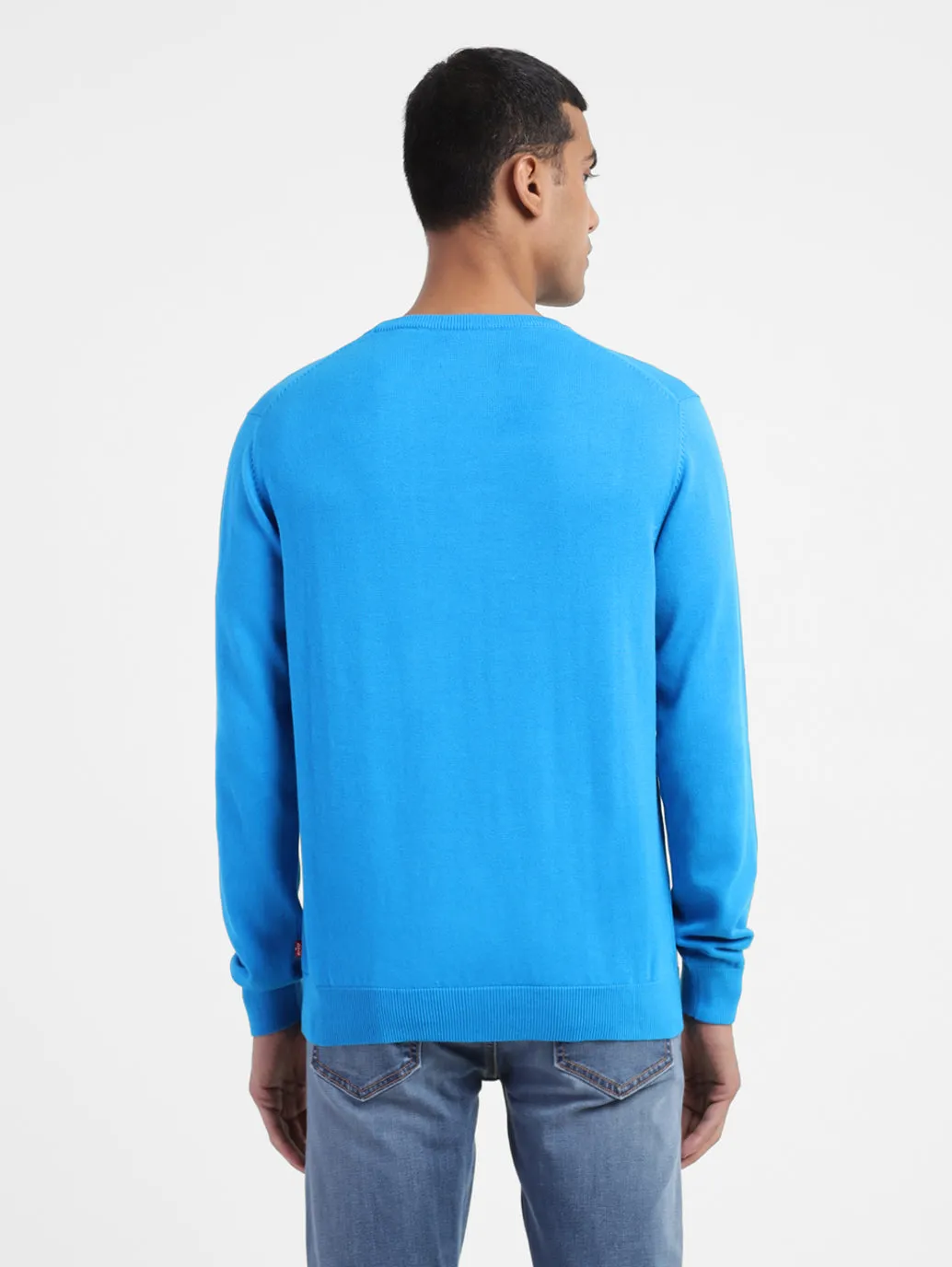Men's Brand Logo Crew Neck Sweater LEVI'S