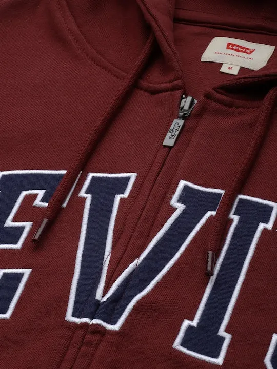 Men's Brand Logo Hooded Sweatshirt LEVI'S