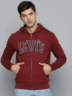 Men's Brand Logo Hooded Sweatshirt LEVI'S