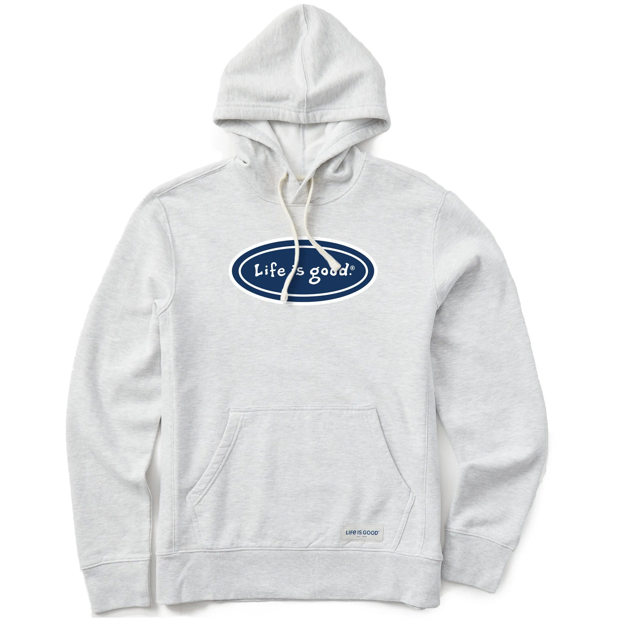 Men's LIG Vintage Oval Simply True Fleece Hoodie LIFE IS GOOD