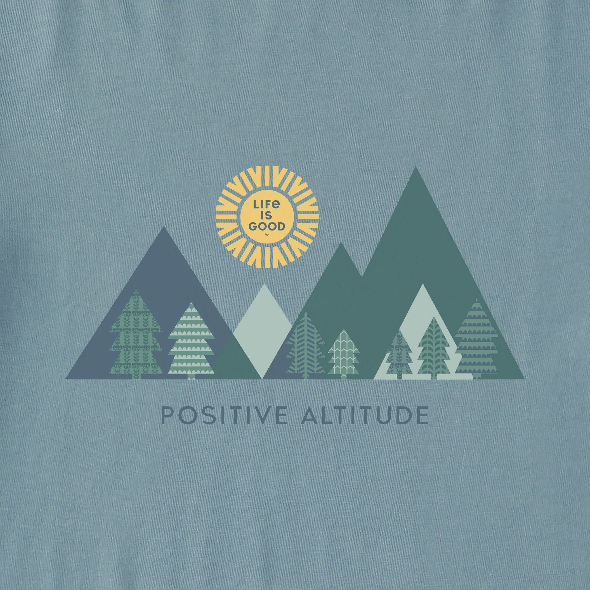 Men's Mountain Vista Simply True Fleece Hoodie LIFE IS GOOD