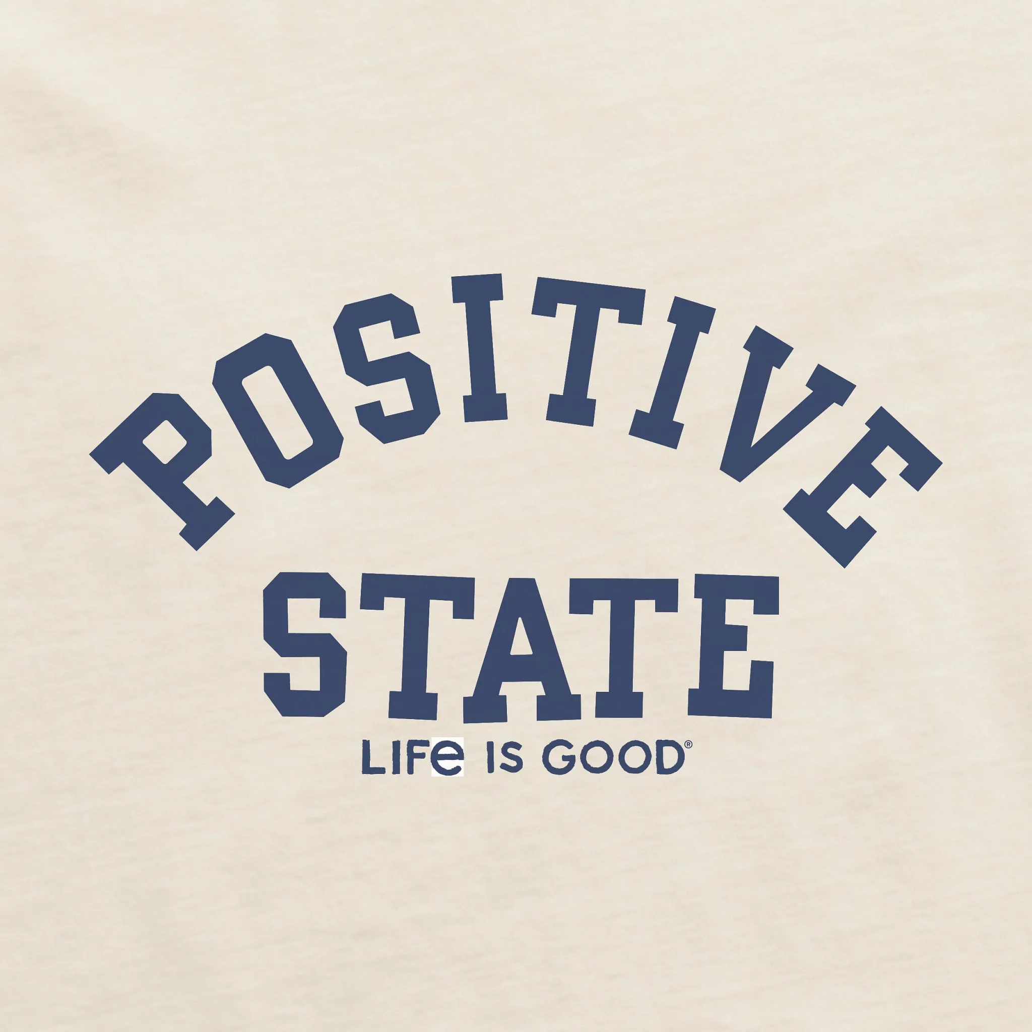 Men's Positive State Retro Simply True Fleece Hoodie LIFE IS GOOD