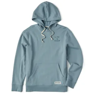 Men's Quirky Stacked LIG Simply True Fleece Hoodie LIFE IS GOOD