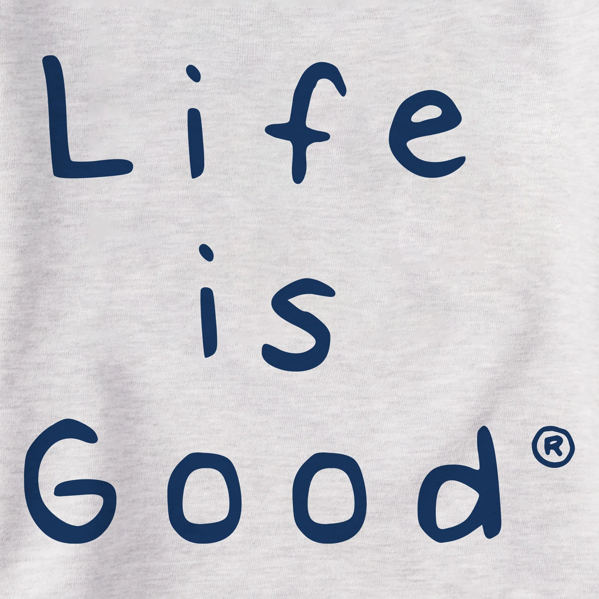 Men's Quirky Stacked LIG Simply True Fleece Hoodie LIFE IS GOOD