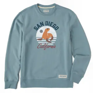 Men's Sea Lion Simply True Crew LIFE IS GOOD