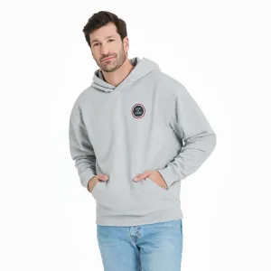 Men's Simple Coin Good Vibes Fleece Hoodie LIFE IS GOOD