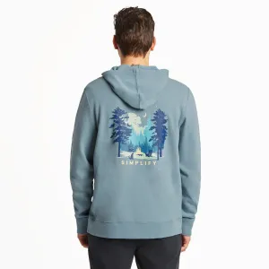 Men's Simplify Campfire Simply True Fleece Hoodie LIFE IS GOOD