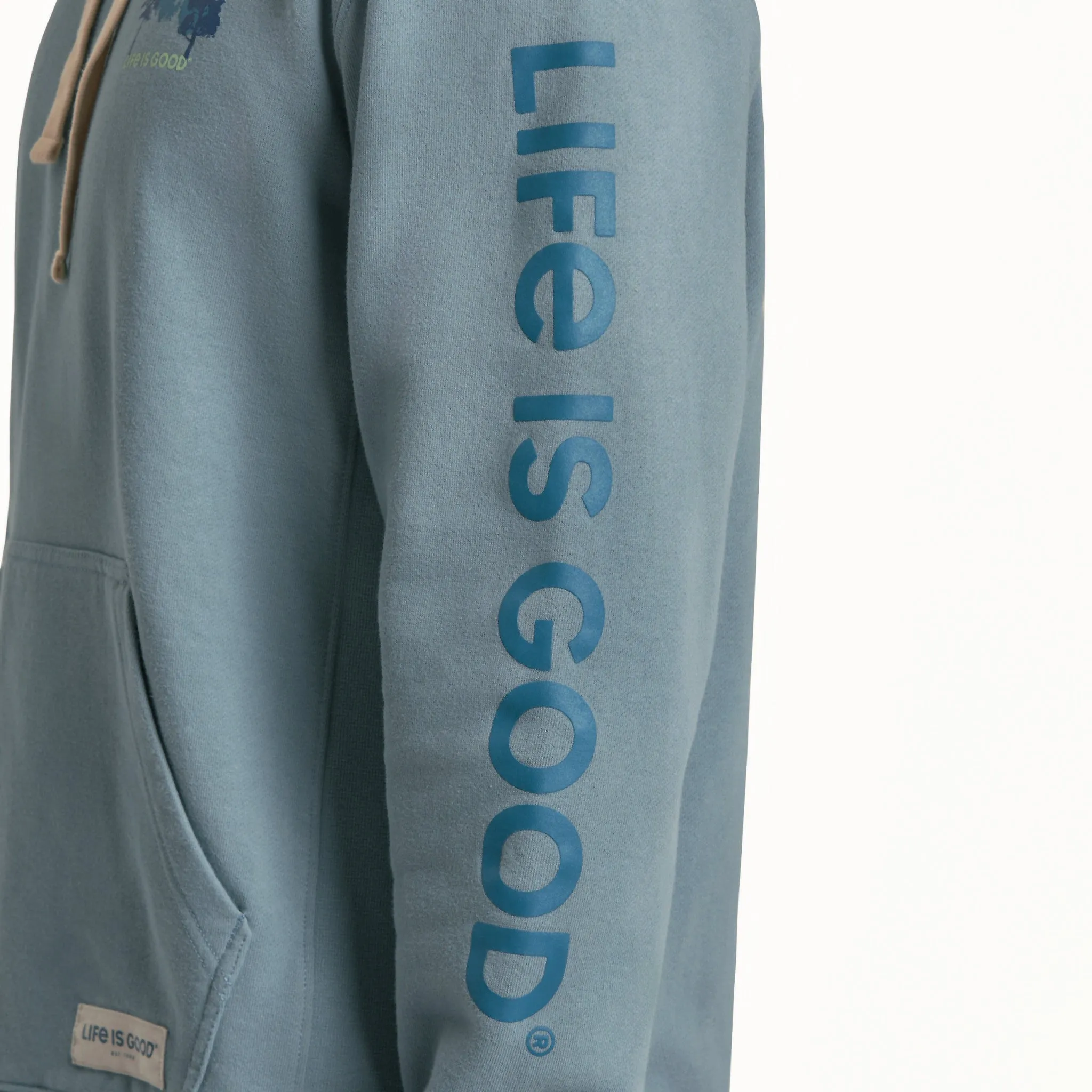 Men's Simplify Campfire Simply True Fleece Hoodie LIFE IS GOOD