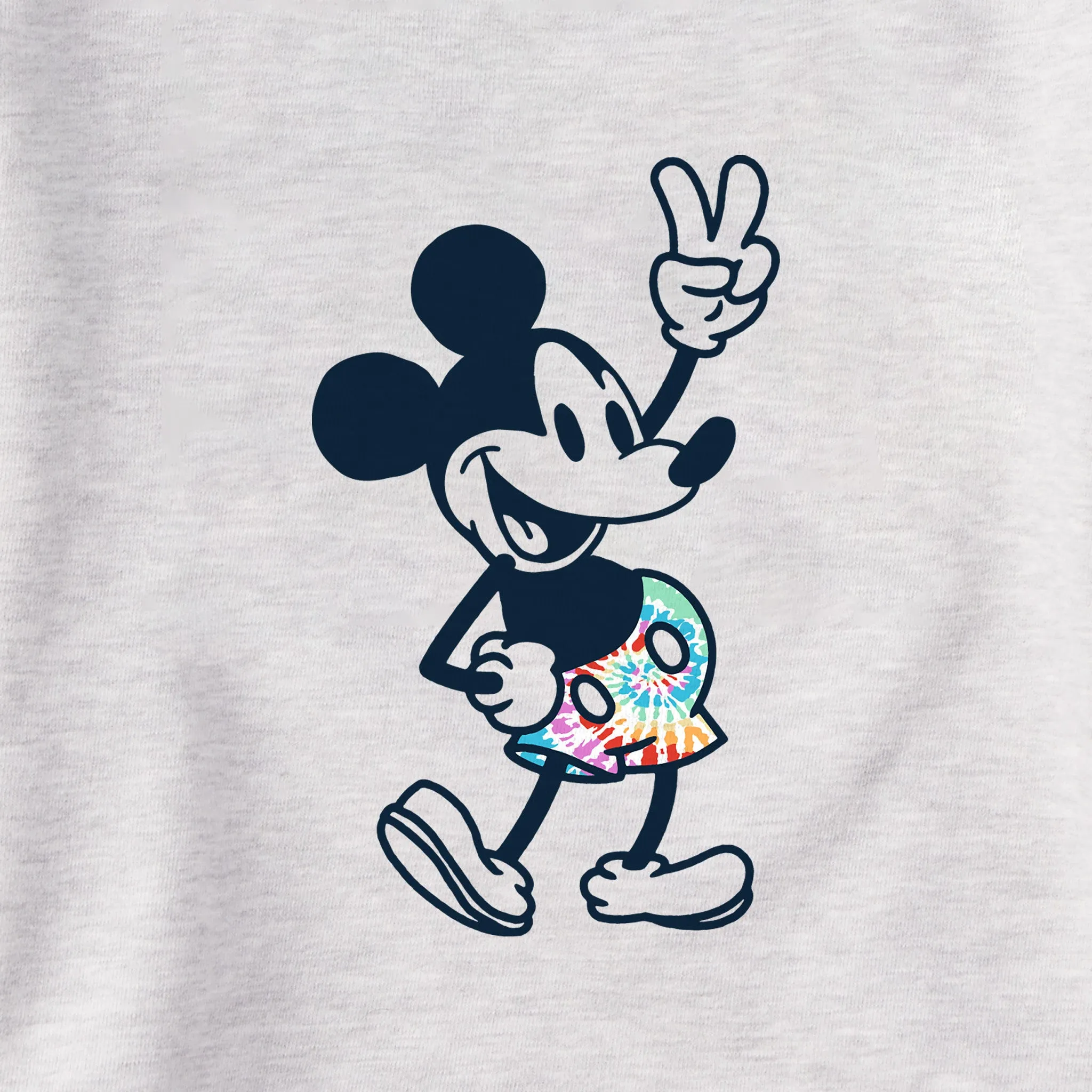 Men's Steamboat Willie Peace Mini Tie Dye Simply True Fleece Hoodie LIFE IS GOOD