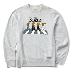 Men's The Beagles Simply True Crew LIFE IS GOOD