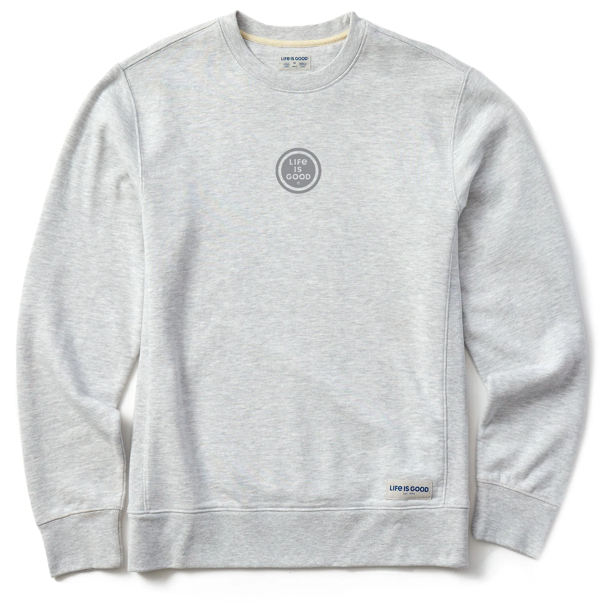 Men's Tonal LIG Coin Simply True Fleece Crew LIFE IS GOOD