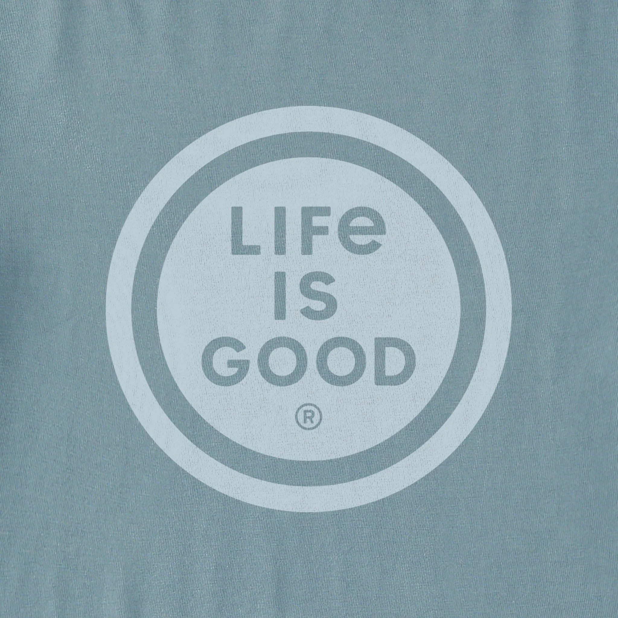 Men's Tonal LIG Coin Simply True Fleece Crew LIFE IS GOOD
