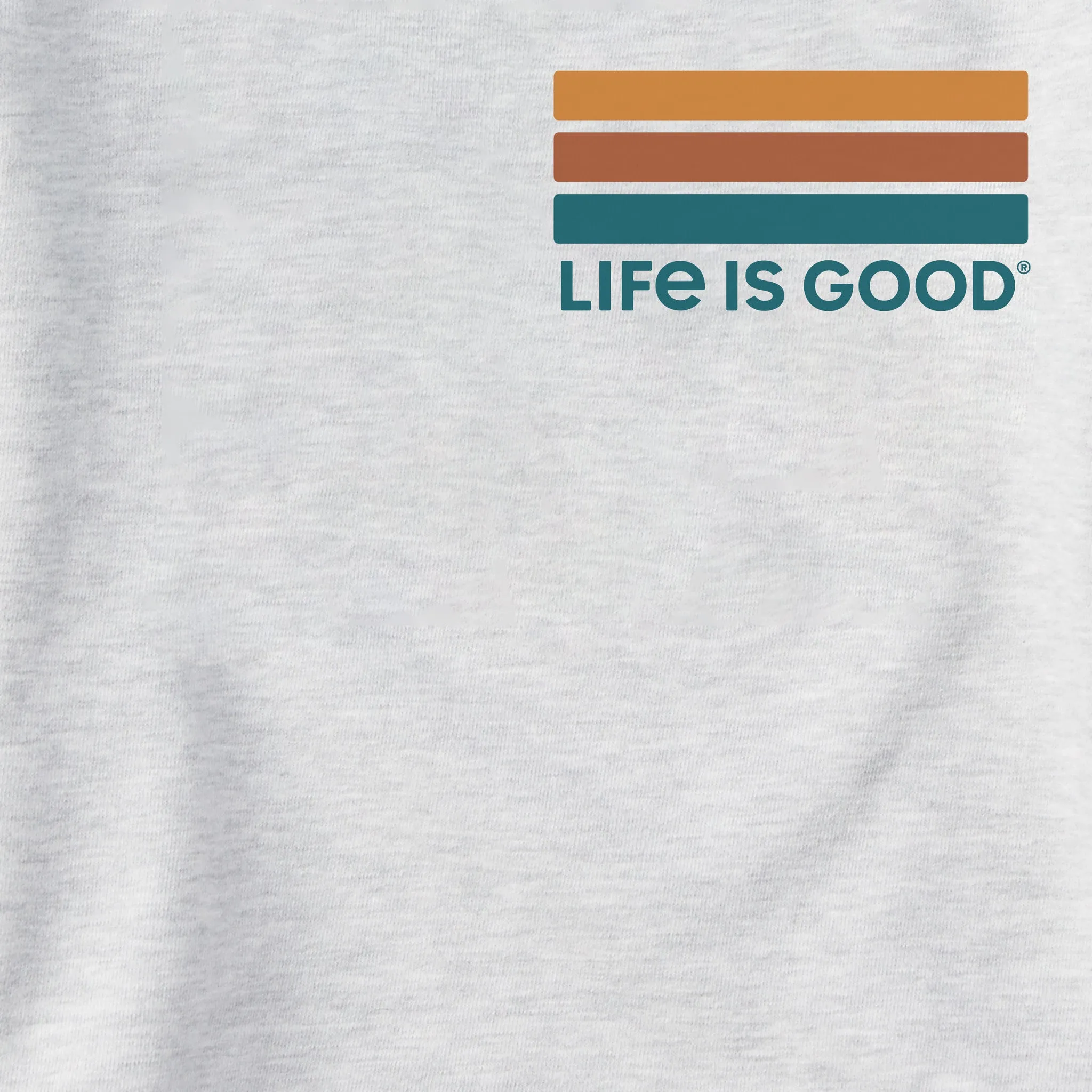 Men's Wave Simply True Fleece Hoodie LIFE IS GOOD