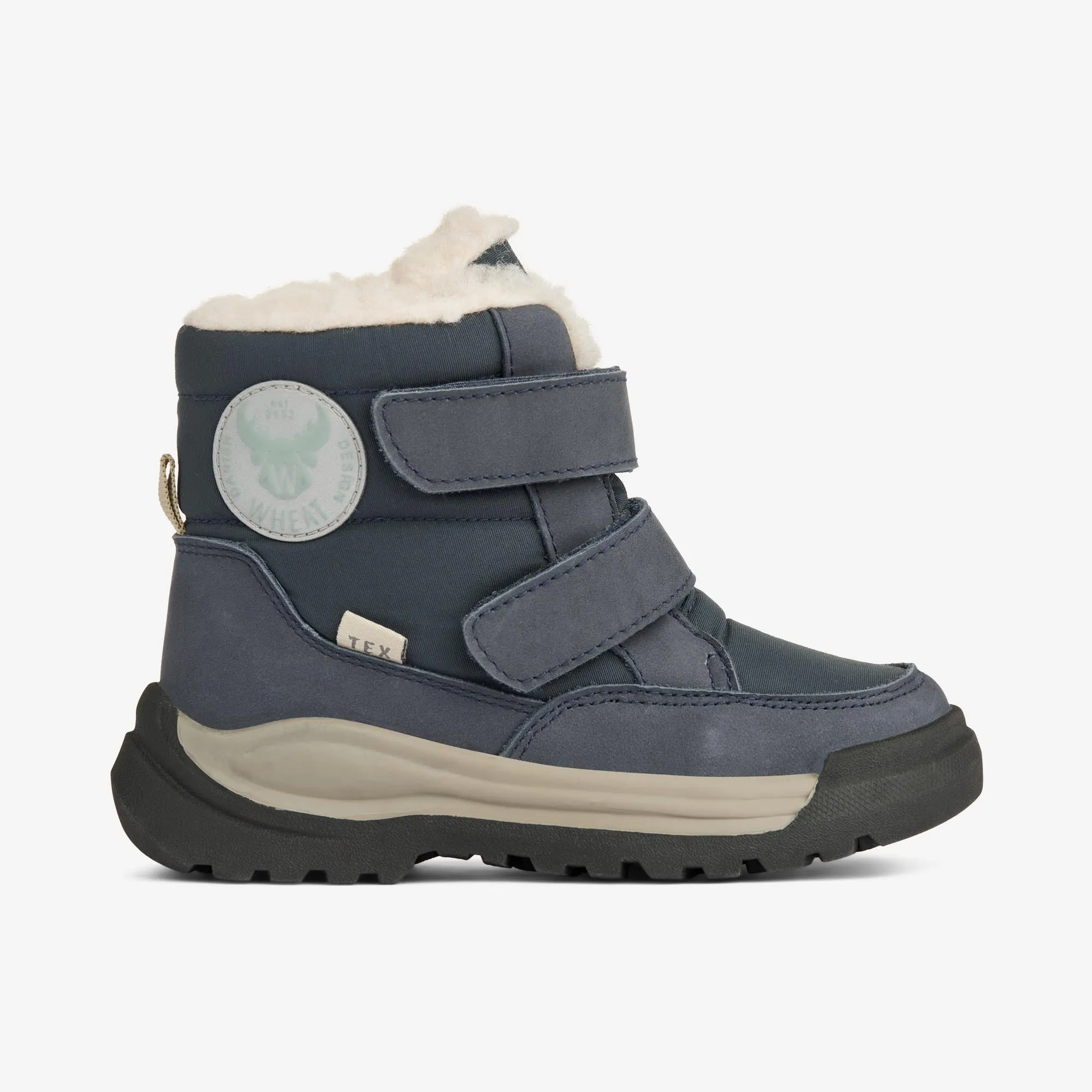 Millas Double Velcro Tex - navy Wheat