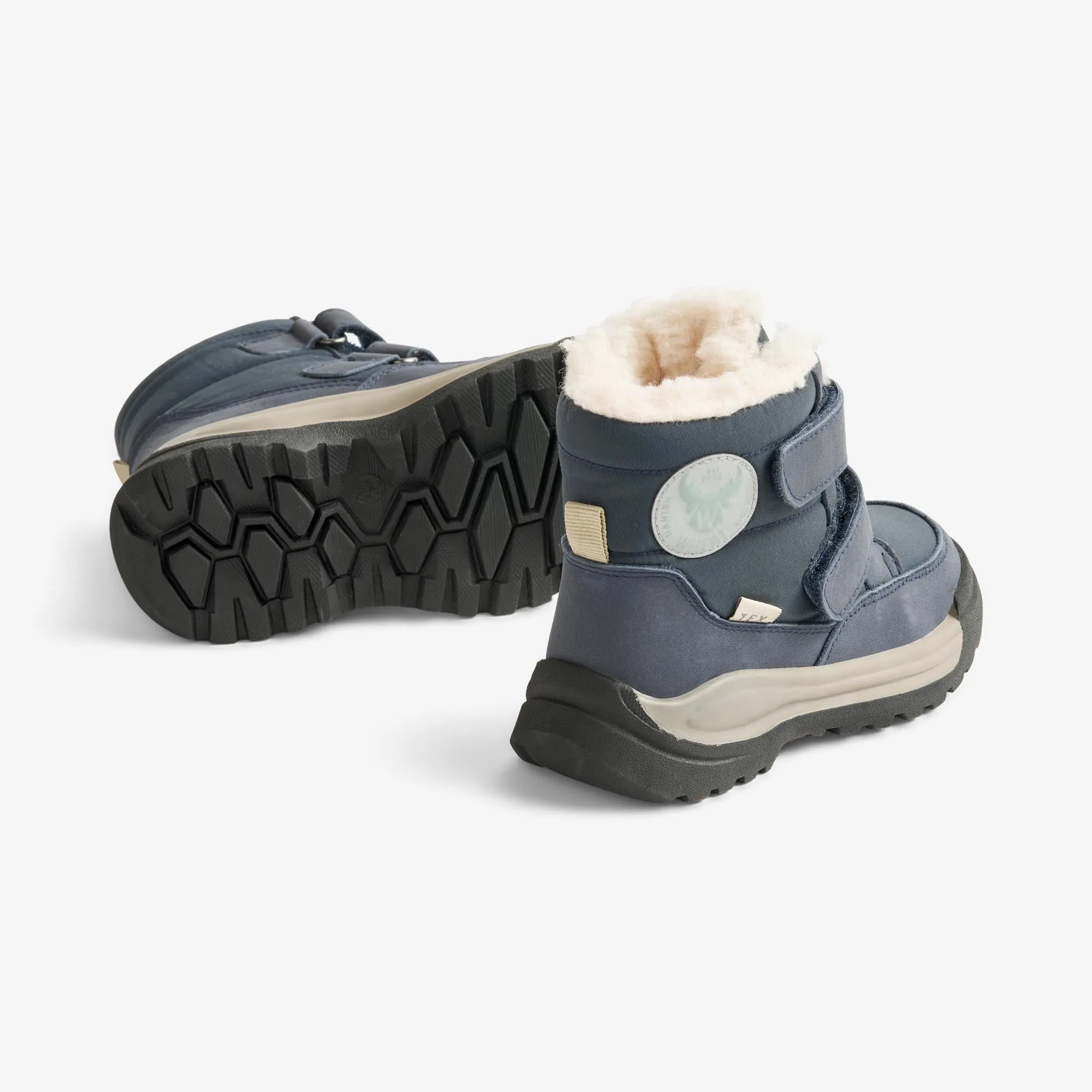 Millas Double Velcro Tex - navy Wheat