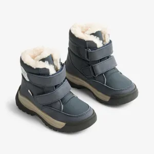 Millas Double Velcro Tex - navy Wheat