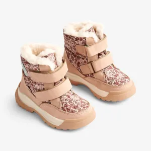 Millas Double Velcro Tex Print - rose dawn Wheat