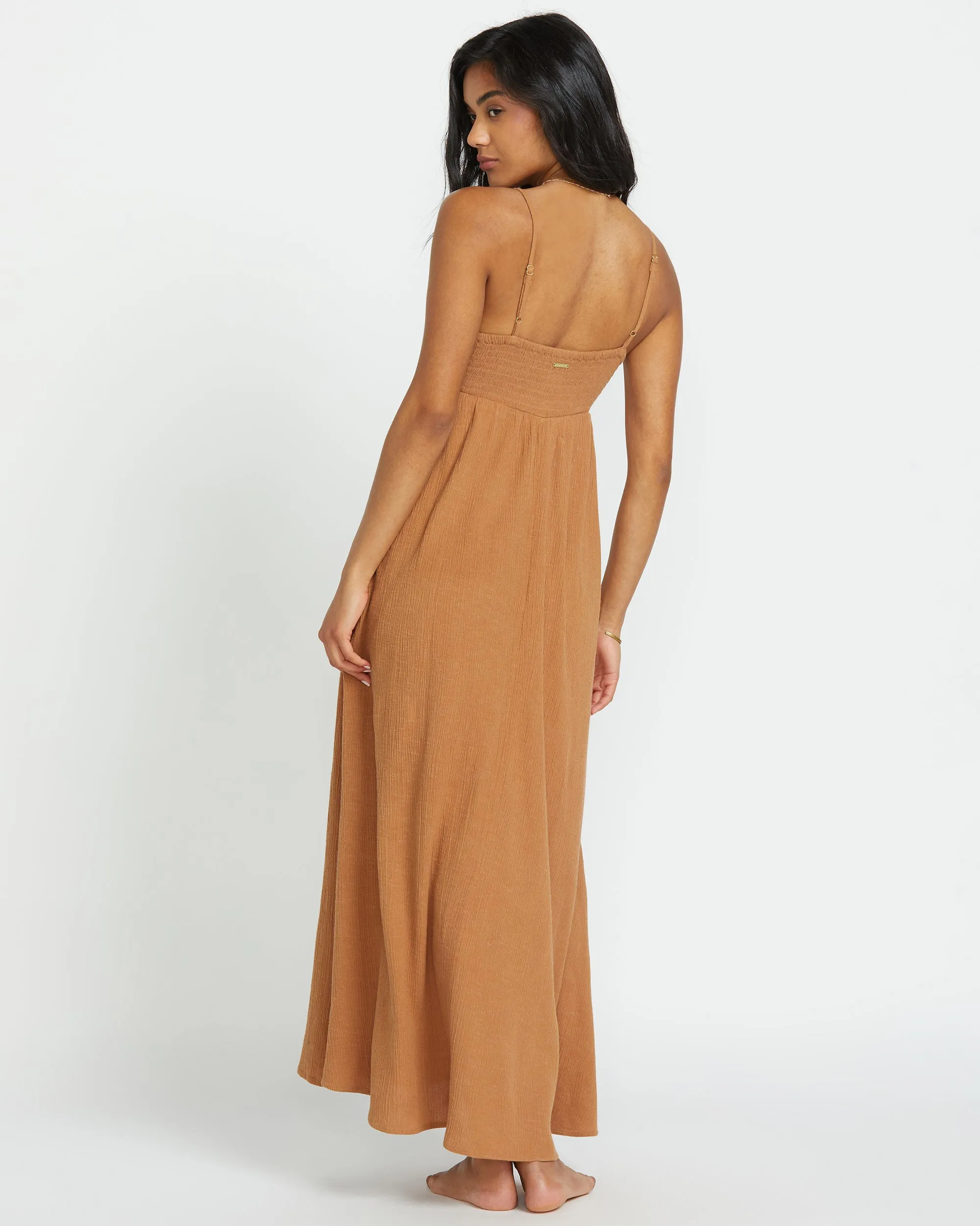 Modern Love Maxi Dress - Doeskin Billabong