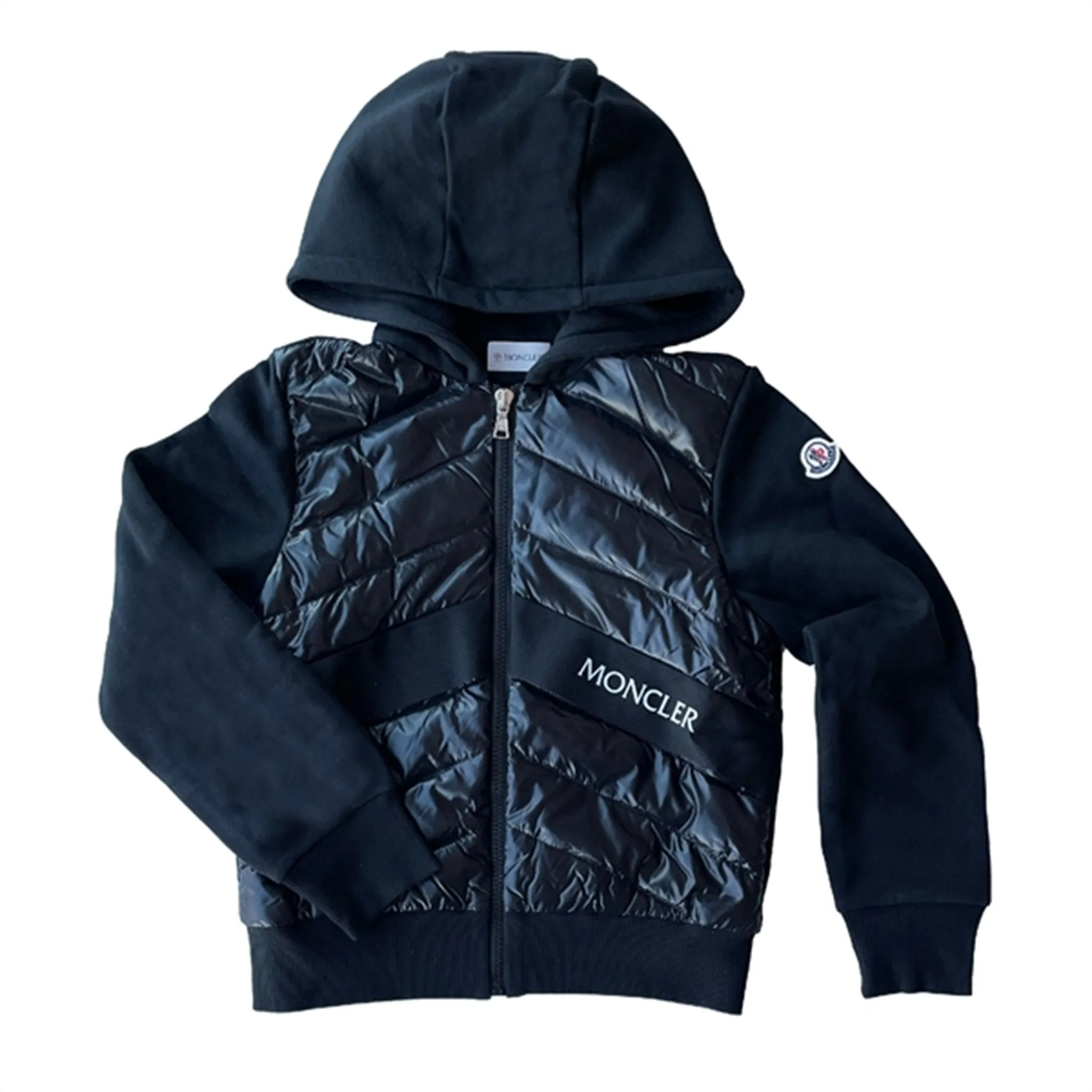 Moncler Padded Sweatshirt Black